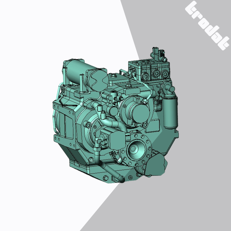 Hydraulic transfer case