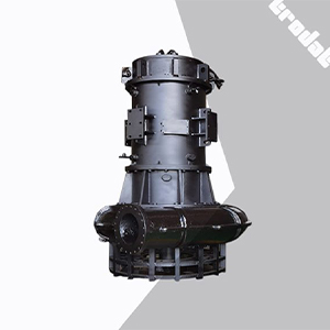 Submersible sand pump vertical mounted