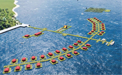 Application of marine leisure platforms
