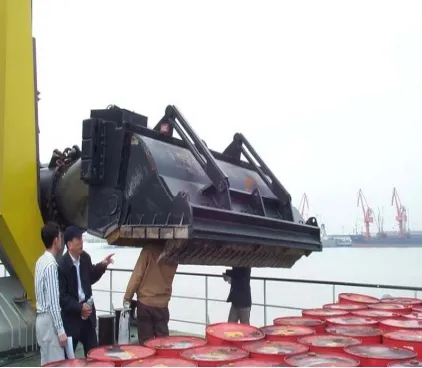 Drag Head in Port Dredging