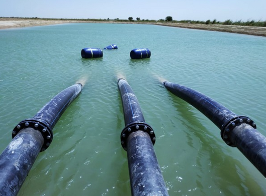 Dredging pipelines