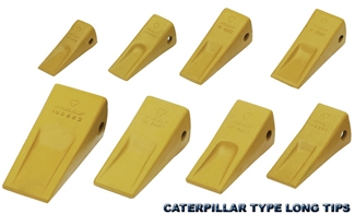 The differences between different types of bucket teeth for dredger