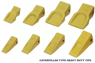 The differences between different types of bucket teeth